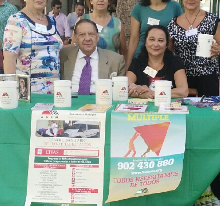 La Bolsa de Caridad apoyando a la «Asociación de Esclerosis Múltiple de Andalucía»