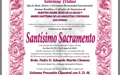 Triduo al Santísimo Sacramento