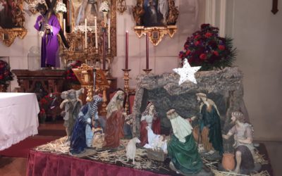 Ya se ha montado el Belén en nuestro Santuario