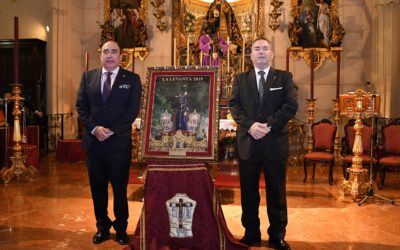 La Tertulia Cofrade «La Levantá» presenta su cartel de la Semana Santa 2019 en nuestro Santuario