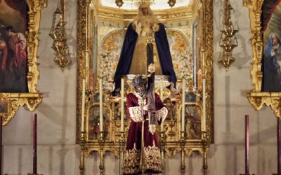 Tras la Estación de Penitencia… El Señor vuelve a su altar y la Virgen de la Angustias a su camarín