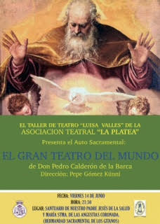 14 de junio. El Gran Teatro del Mundo.