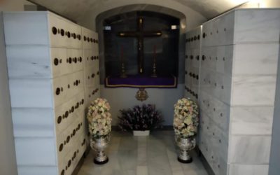 Visitas al Columbario mes de Agosto