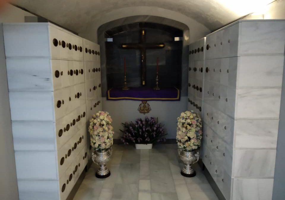Visitas al Columbario durante el mes de noviembre