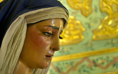 María Santísima de las Angustias amanece vestida de Hebrea