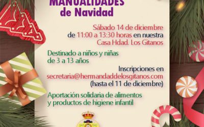 IIº Taller de Manualidades Navideñas para los más pequeños de la Hermandad