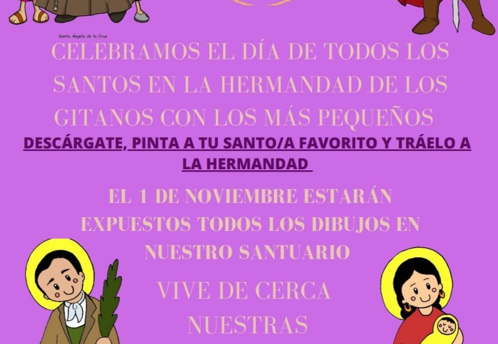Celebramos el Día de Todos los Santos en la Hermandad de Los Gitanos con los más pequeños