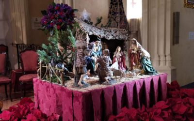 Ya preside el portal de Belén en nuestro Santuario
