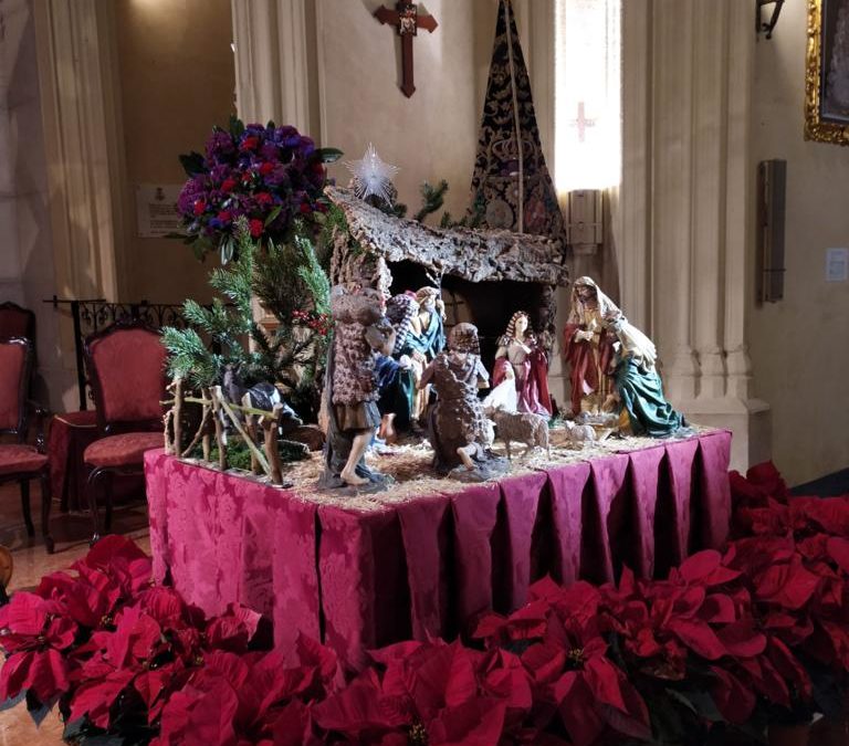 Ya preside el portal de Belén en nuestro Santuario