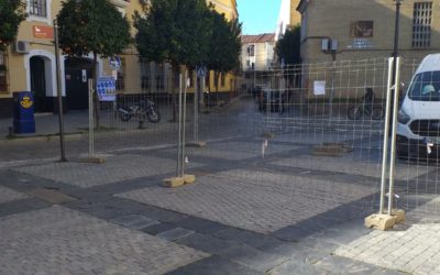Inician las obras de peatonalización de las inmediaciones a nuestro Santuario