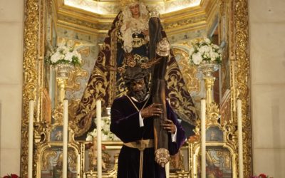 Todo preparado para la visita del Señor del Gran Poder