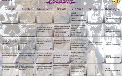 Calendario mes de octubre 2021