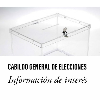 CANDIDATURAS QUE CONCURRIRAN EN LAS ELECCIONES DE 30 DE ENERO DE 2022