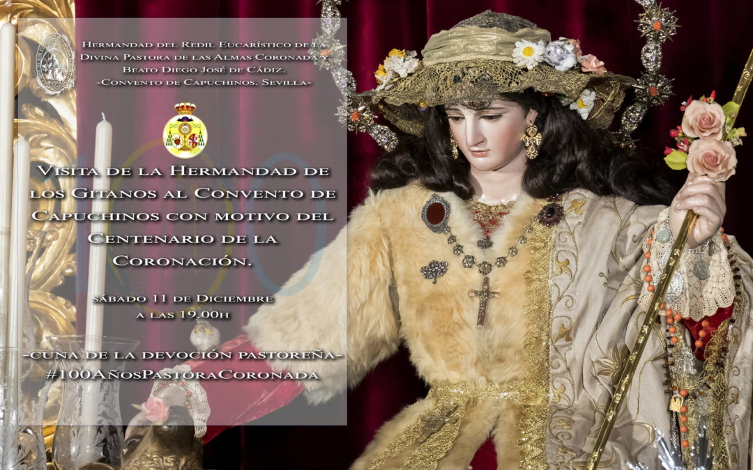 Visita al Convento de Capuchinos por el Centenario de la Coronación de la Divina Pastora