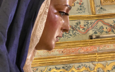La Virgen de las Angustias vuelve al culto vestida de Hebrea con motivo de las fiestas del Nacimiento de Jesús