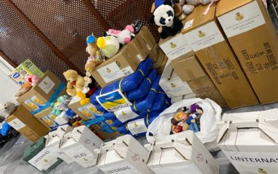 La Hermandad entrega el primer cargamento solidario para Ucrania