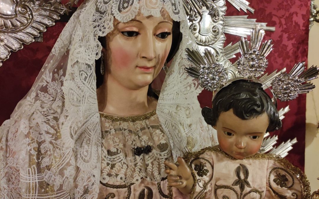 Nuestra Señora del Valle vestida para Cuaresma