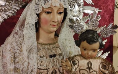 Nuestra Señora del Valle vestida para Cuaresma