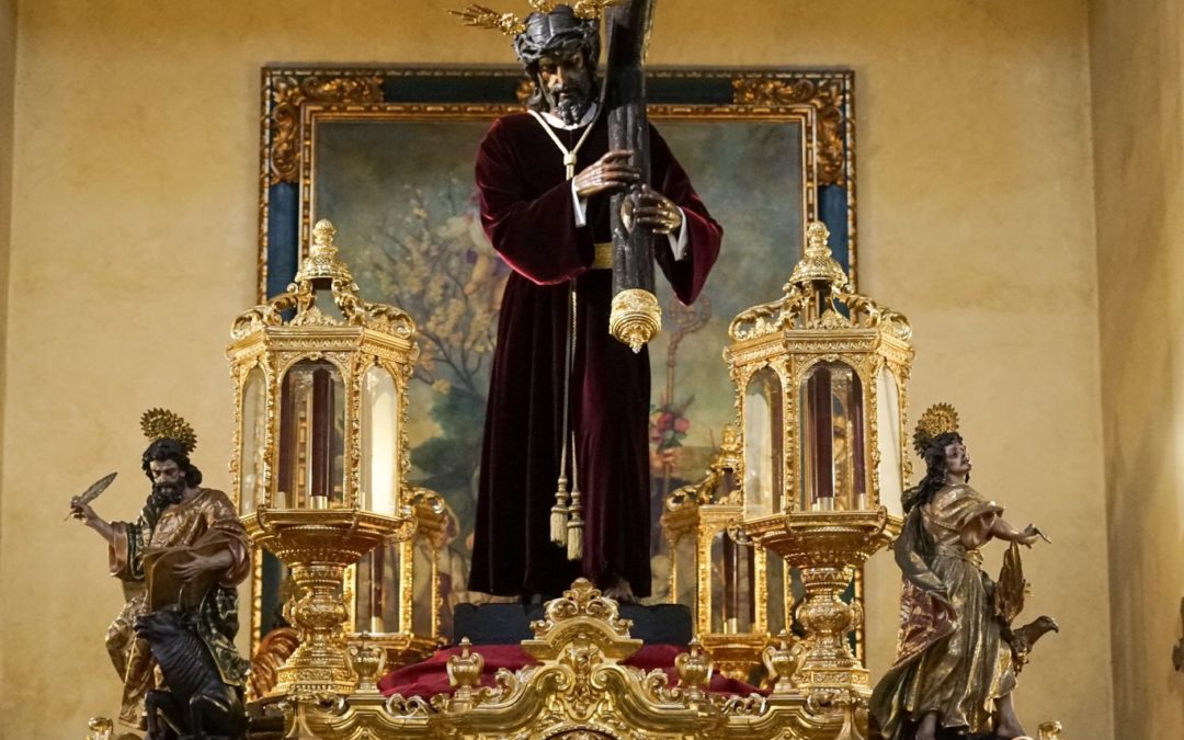 El Señor de la Salud estrena túnica en la próxima Madrugada