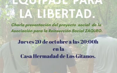 La Asociación ZAQUEO presenta su proyecto social en nuestra Casa-Hermandad