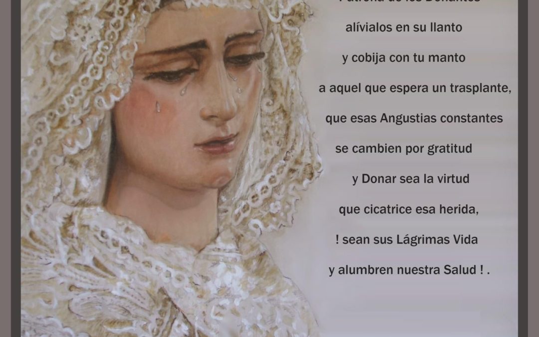 Concienciación sobre el Acto de Amor que supone el ser Donante en el Día Nacional del Donante de Órganos y Tejidos