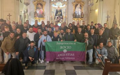 VIº Peregrinación andando al Rocío de la cuadrilla de hermanos costaleros de María Santísima de las Angustias