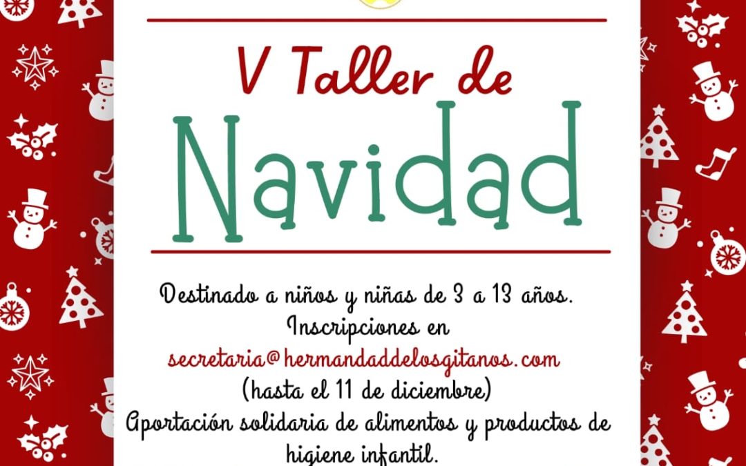 Vº Taller infantil de Navidad
