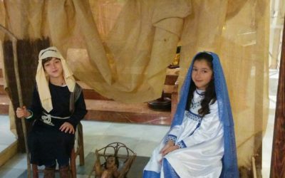 Belén Viviente del Grupo de Catequesis de la Hermandad