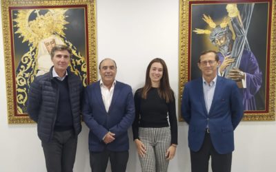 La Hermandad de Los Gitanos apoya y difunde la labor de la Asociación Española Contra el Cáncer en Sevilla