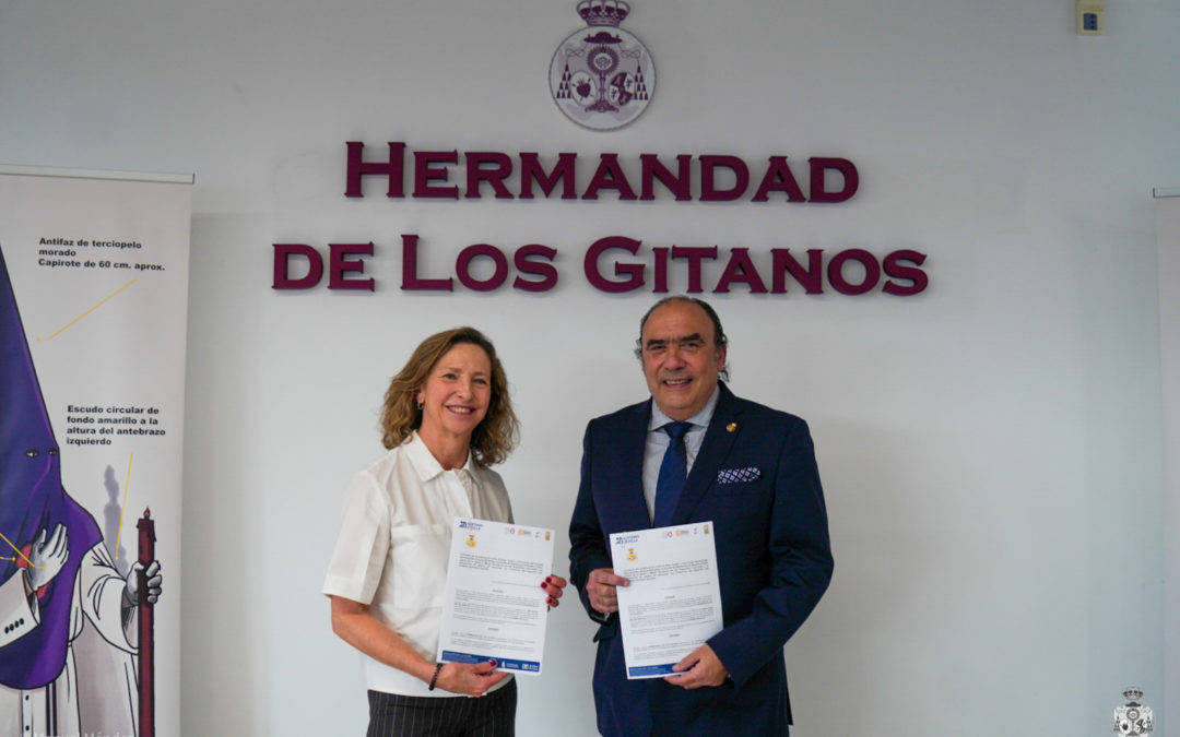 La Hermandad de Los Gitanos y la Asociación de Autismo Sevilla firman un Convenio de Colaboración