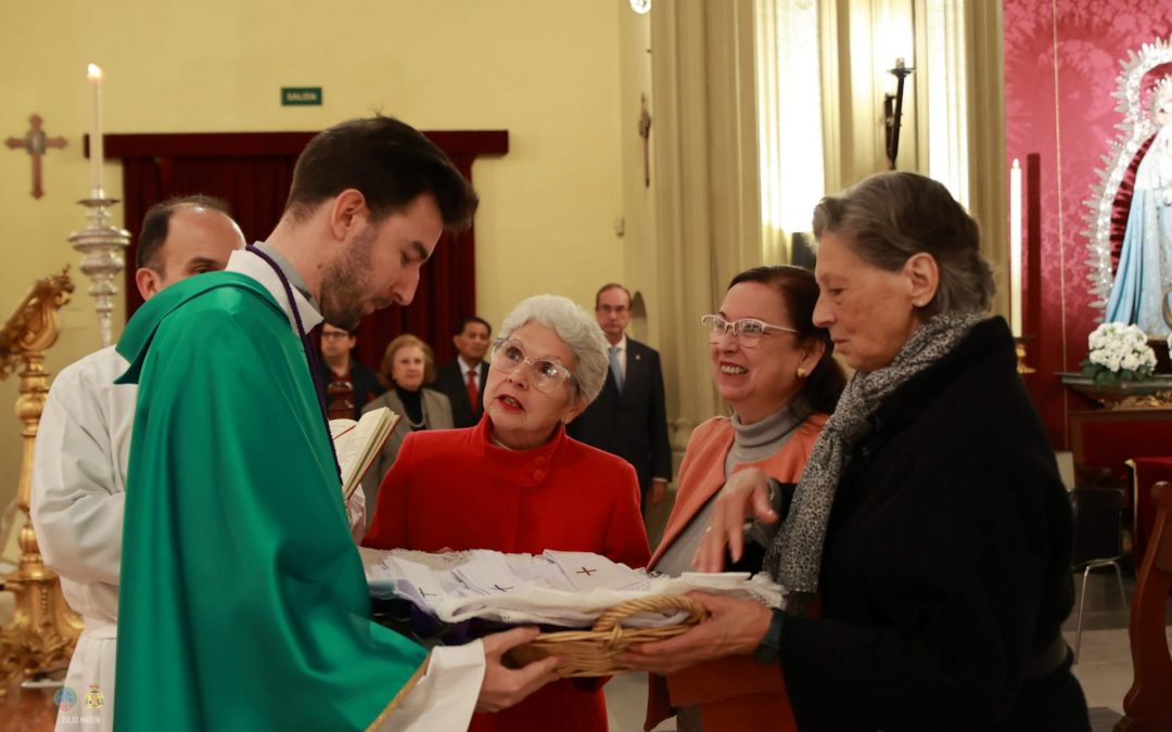 Nuevas confecciones del Grupo de Costura de la Hermandad