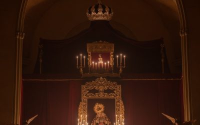 El Altar de Triduo de María Santísima de las Angustias Coronada
