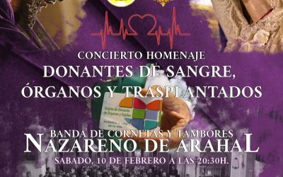 Concierto Homenaje a los Donantes de Sangre, Órganos y Trasplantados