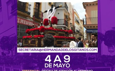 ¿Quieres participar en el cortejo de la Cruz de Mayo 2024 de la Hermandad?