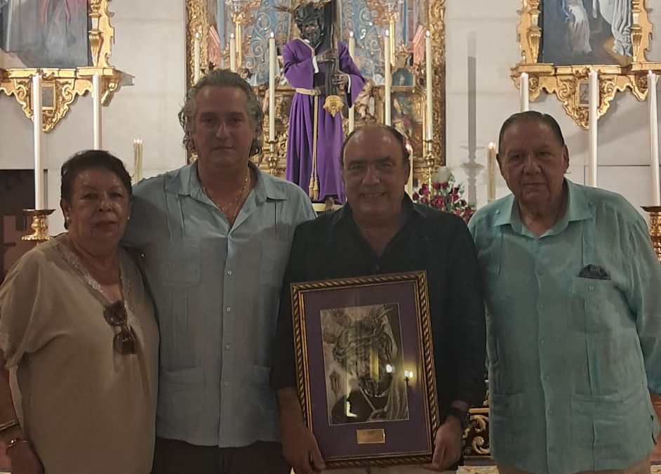 Reconocimiento a nuestro Hermano Mayor por su labor al frente del Festival Flamenco Valle Gitano