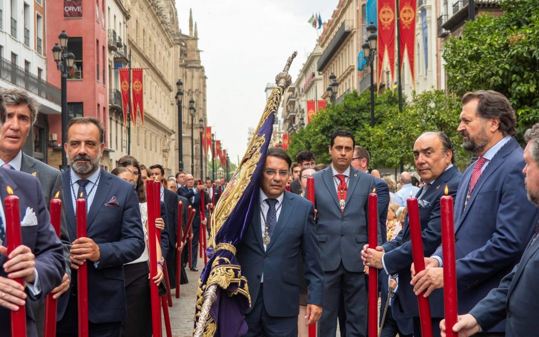 La Hermandad de Los Gitanos en la procesión del Corpus 2025