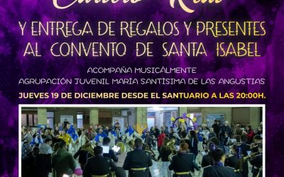 Visita y entrega de juguetes al Convento Santa Isabel 2025