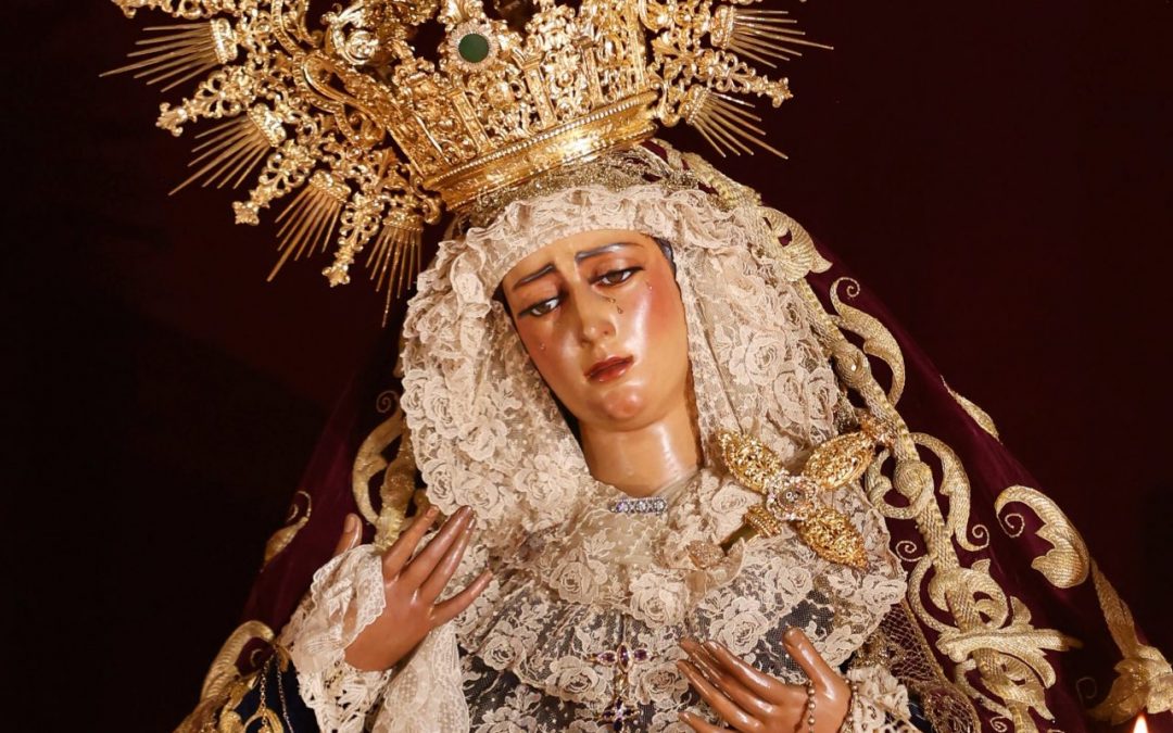 El altar de Triduo a María Santísima de las Angustias 2026