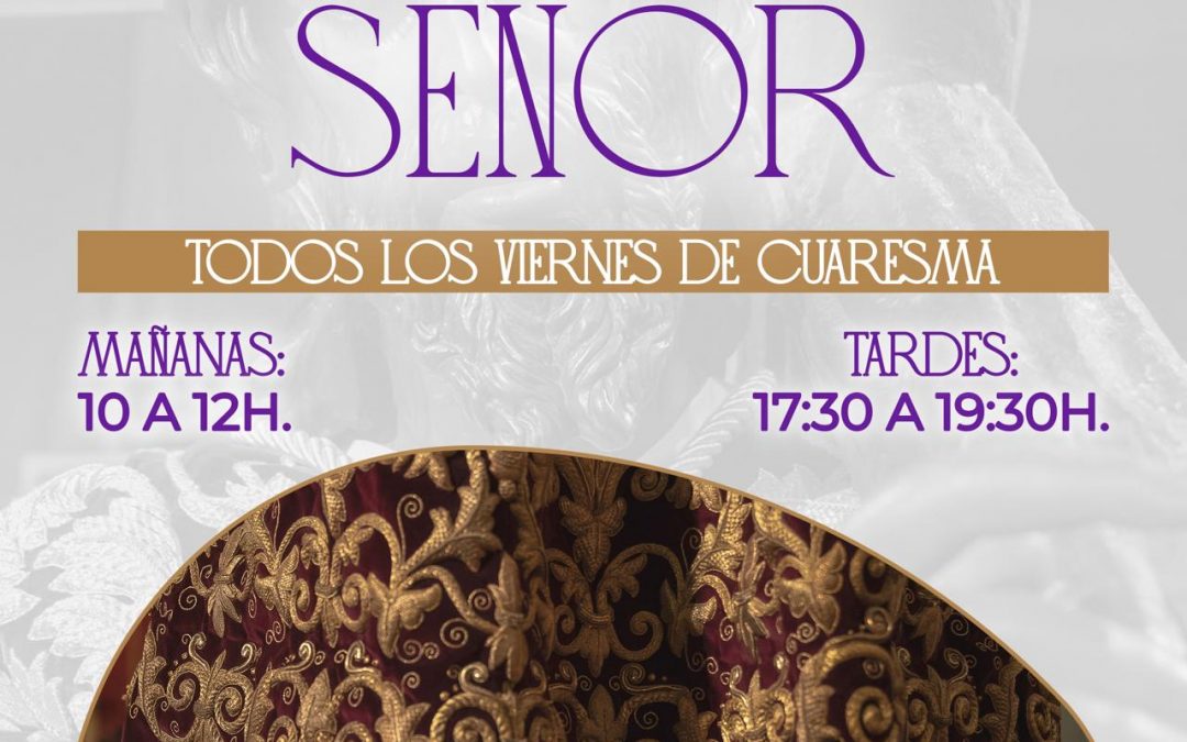 Besapié del Señor de la Salud durante todos los viernes de Cuaresma