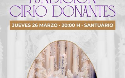 Acto de Fundición del Cirio de los Donantes de Órganos