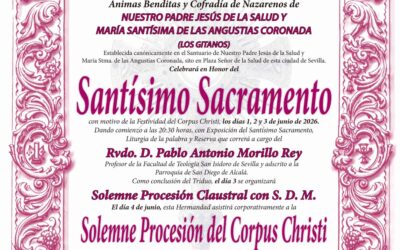 Solemne Triduo al Santísimo Sacramento 2026
