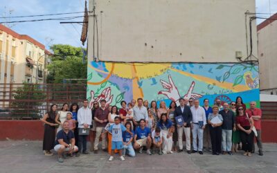 Un mural para la visualizción, dignificación y la rehabilitación de la zona de hermano Pablo en el Polígono Norte de Sevilla