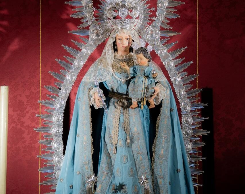 La Virgen del Valle preparada para su festividad